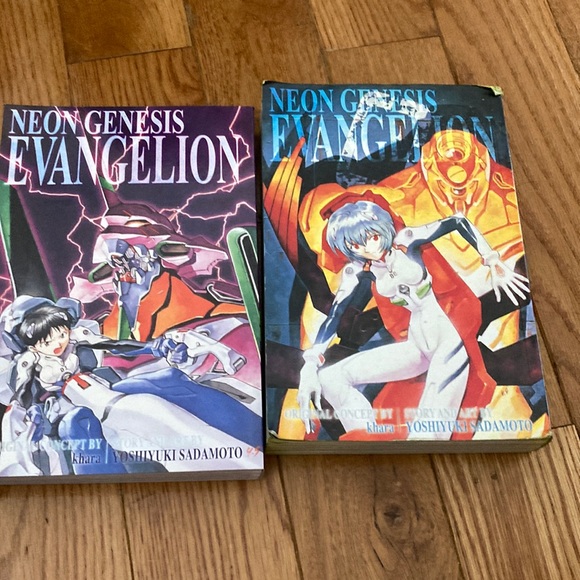 Other | Neon Genesis Evangelion 3 In 1 Mangas Volumes 1 2 3 4 5 6